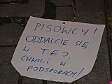 Odczytany został także list do senatora Aleksandra Szweda