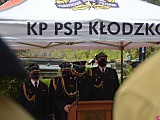 We wtorek, 4 maja na placu przed siedzibą Komendy Powiatowej Państwowej Straży Pożarnej w Kłodzku zorganizowane zostały powiatowe obchody Dnia Strażaka