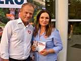 Donald Tusk w Kłodzku, 19.6.2023