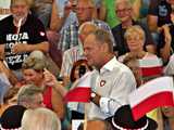 Donald Tusk w Kłodzku, 19.6.2023