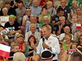 Donald Tusk w Kłodzku, 19.6.2023