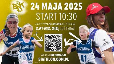 24 maja, Kudowa-Zdrój: Zawody „Biathlon dla Każdego”