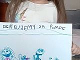 Przedszkolaki z Witoszowa dziękują medykom!