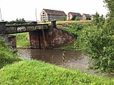 [FOTO] Burza nad Świdnicą. Zalane parkingi, nieprzejezdna ulica pod wiaduktem