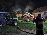 [FOTO] Pożar stodoły. Dzięki sprawnej akcji uratowano zwierzęta