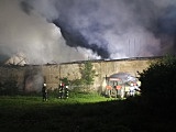 [FOTO] Pożar stodoły. Dzięki sprawnej akcji uratowano zwierzęta