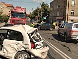 [FOTO] Poważny wypadek dwóch osobówek w Świebodzicach