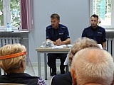 Spotkanie policjantów z seniorami