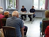 Spotkanie policjantów z seniorami