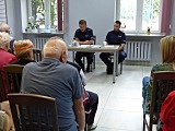 Spotkanie policjantów z seniorami