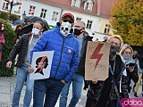 [FOTO, WIDEO] Żadna z nas nie jest za cywilizacją śmierci - manifestacja w Świebodzicach