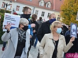 [FOTO, WIDEO] Żadna z nas nie jest za cywilizacją śmierci - manifestacja w Świebodzicach