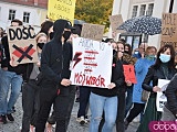 [FOTO, WIDEO] Żadna z nas nie jest za cywilizacją śmierci - manifestacja w Świebodzicach