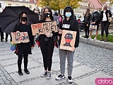 [FOTO, WIDEO] Żadna z nas nie jest za cywilizacją śmierci - manifestacja w Świebodzicach