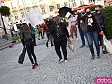 [FOTO, WIDEO] Żadna z nas nie jest za cywilizacją śmierci - manifestacja w Świebodzicach