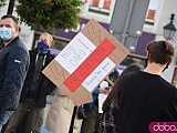 [FOTO, WIDEO] Żadna z nas nie jest za cywilizacją śmierci - manifestacja w Świebodzicach