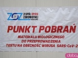 [FOTO] Kolejka do punktu wymazów na koronawirusa w Świdnicy