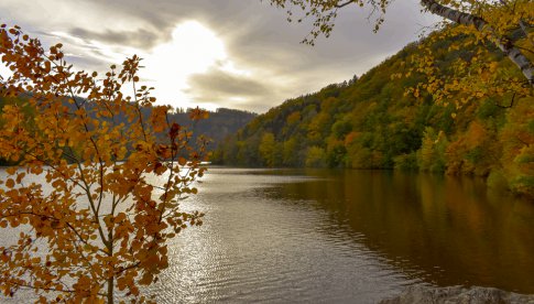 [FOTO] Jezioro Bystrzyckie malowane jesienią