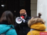 [FOTO] Skromny protest w Świdnicy