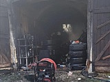 [FOTO] Spłonął garaż