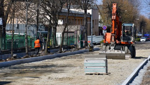 Trwa remont ulicy Aleje Lipowe. Kierowcy muszą liczyć się z utrudnieniami