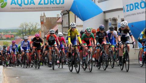 Wyścig kolarski w Dobromierzu