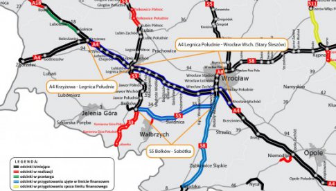 Z Wałbrzycha w pół godziny do Wrocławia, a ze Świdnicy w jeszcze krótszym czasie - drogowcy wyłonili wykonawcę dokumentacji
