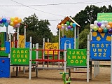 [FOTO] Przedszkolaki z PS Chatka Puchatka z nowym placem zabaw