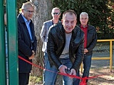 [FOTO] Otwarto boisko do siatkówki w Dobromierzu