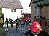 Pożar budynku w Olaszanach