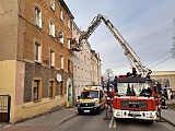 Pożar kamienicy w Strzegomiu. Interweniowało LPR