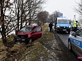 Dachowanie na drodze Świdnica - Boleścin