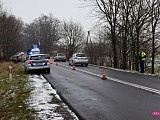 Dachowanie na drodze Świdnica - Boleścin