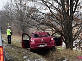 Dachowanie na drodze Świdnica - Boleścin