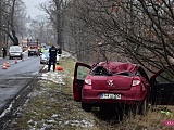 Dachowanie na drodze Świdnica - Boleścin