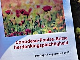 78. Rocznica wyzwolenia Flandrii. Obochody na cmentarzu wojennym w Adegem
