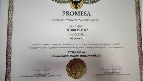 76 tys. złotych na remont drogi w Dzierzkowie