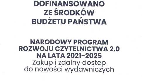 Świdnicka MBP otrzymała ponad 50 tys. złotych dofinansowania