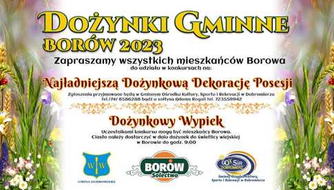 Konkursy dożynkowe w gminie Dobromierz