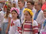 [WIDEO, FOTO] Świętowali Dzień Niepodległości Ukrainy na świdnickim rynku