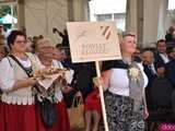 [WIDEO, FOTO] Uroczysty korowód i tradycyjne obrzędy rozpoczęły Dożynki Wojewódzkie w Szczepanowie