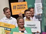 [WIDEO, FOTO] Ugrupowanie Trzecia Droga przedstawiło kandydatów do Sejmu i Senatu w tegorocznych wyborach parlamentarnych