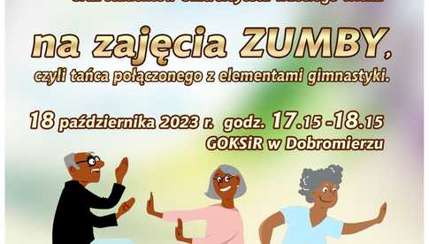 18.10, Dobromierz: Zumba dla seniorów