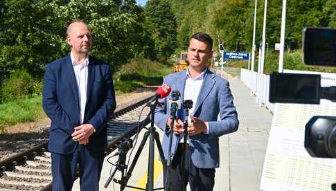 Weekendowe połączenie kolejowe ze Świdnicy do Jedliny-Zdroju także w dni robocze! Wicemarszałek Macko ogłosił zmiany w rozkładzie