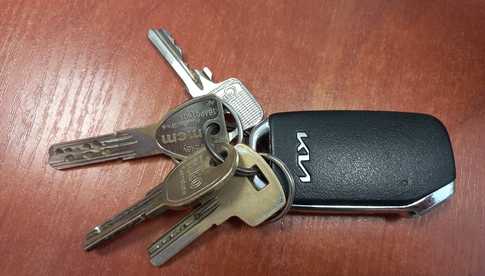 Poszukiwany właściciel kluczyków do samochodu