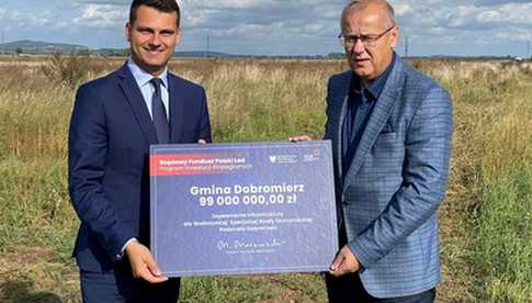 Prawie 100 mln złotych dla gminy Dobromierz. Na co zostaną przeznaczone środki?