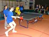 [FOTO] Zawodnicy z klas 7-8 szkół podstawowych rywalizowali w turnieju tenisa stołowego