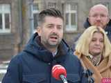 [WIDEO, FOTO] Poseł Śmiszek i prezydent Moskal-Słaniewska o odzyskaniu pieniędzy z KPO oraz bieżących kwestiach politycznych