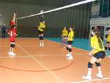 [FOTO] Dziewczyny z klas 7-8 rywalizowały w turnieju siatkówki