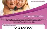 27.02, Żarów: Bezpłatne badania mammograficzne